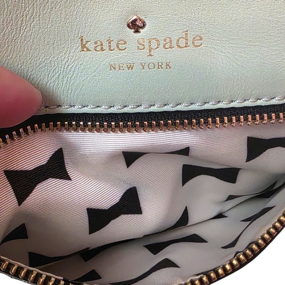 Kate Spade Bedford Square Pennington Crossbody Mint Green - Picture 5 of 10